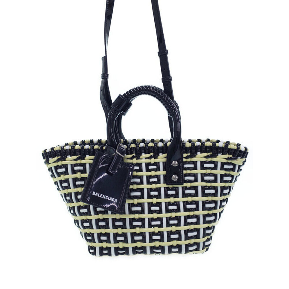BALENCIAGA Bistro XS Basket Strap Bag